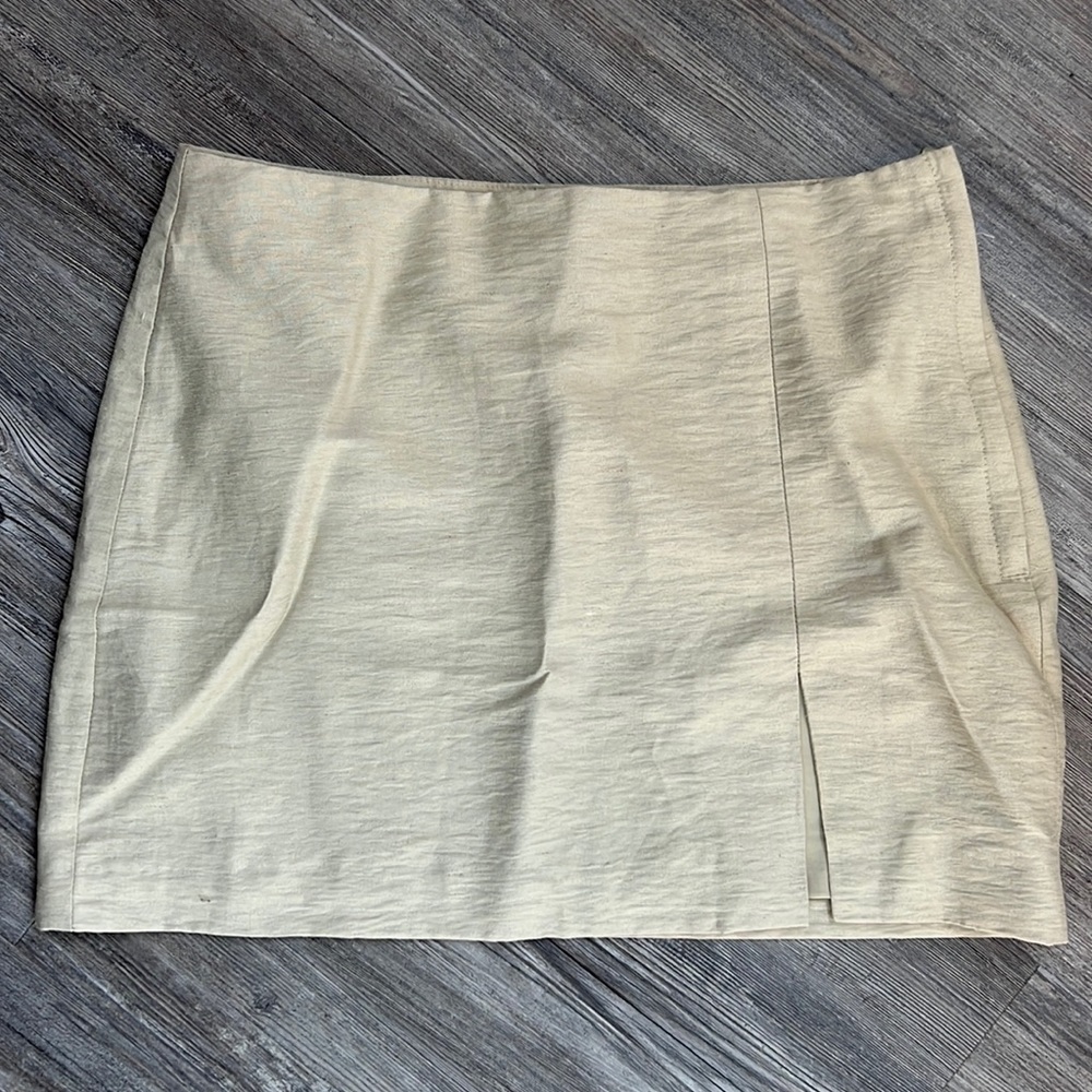 H&M Short - linen blend skirt